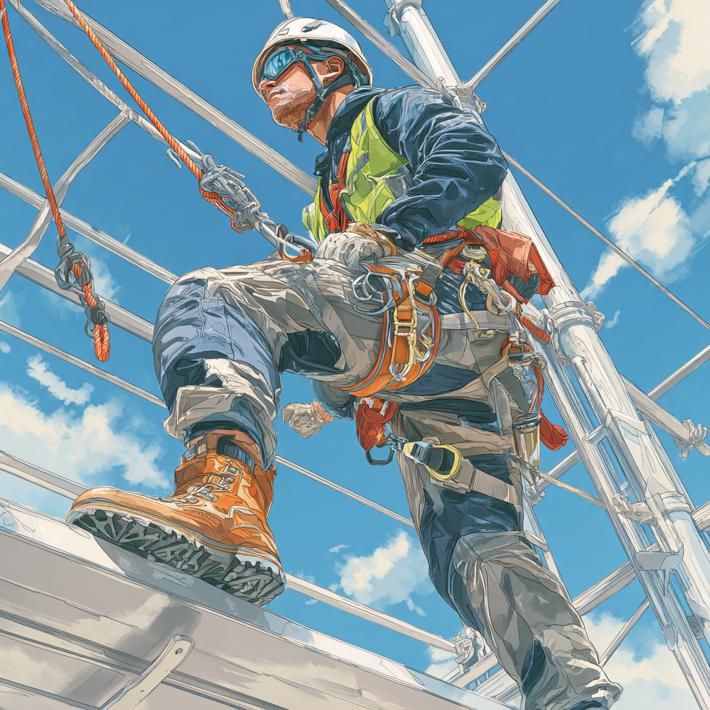 Equipamentos de Proteção Individual (EPIs) em altura