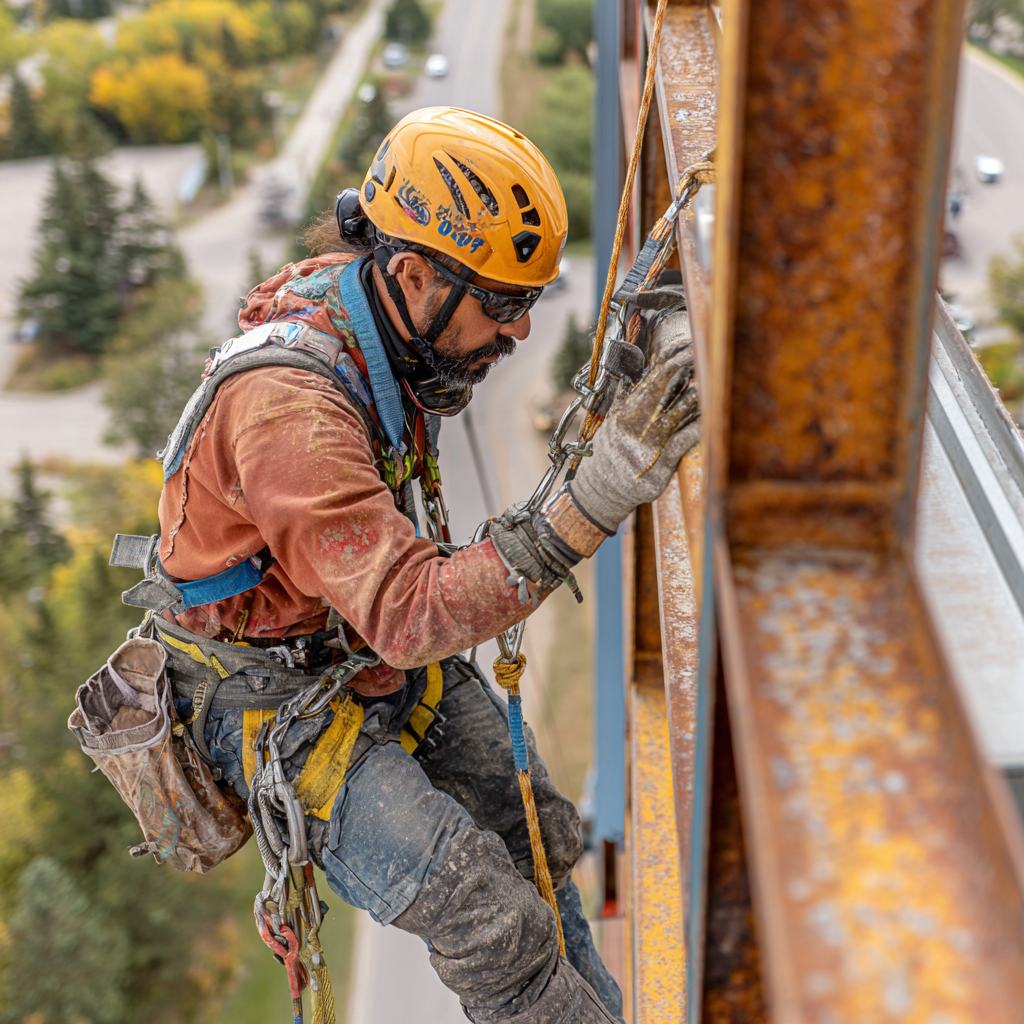 O que é a fita de ancoragem para trabalho em altura?