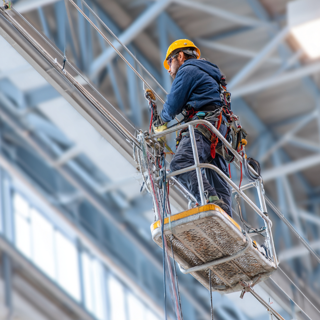 Veja como usar o trole para linha de vida!