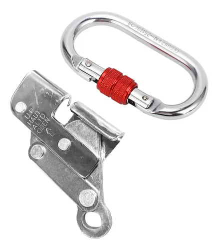 Trava-quedas com mosquetão