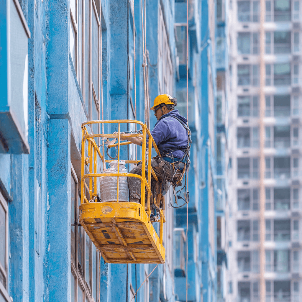andaime para trabalho em altura